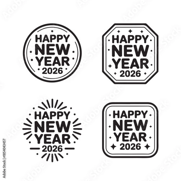 Obraz 2026 Happy Naw Year