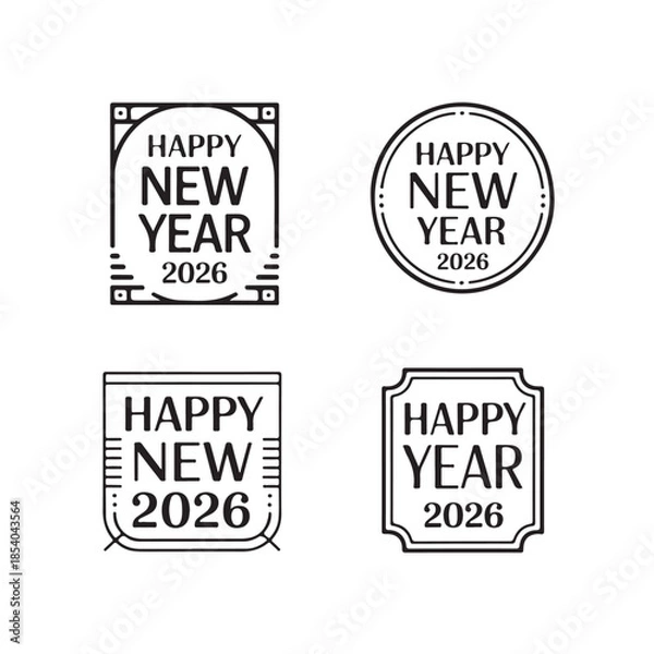 Obraz 2026 Happy Naw Year