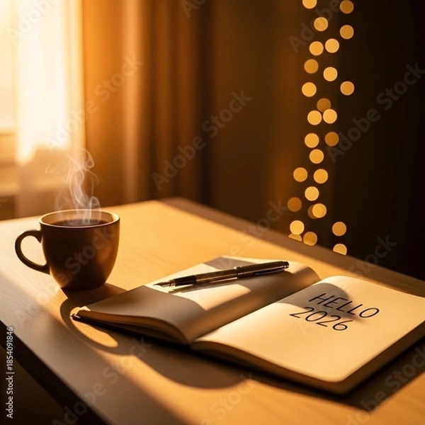 Obraz 2026 새해 계획 Hello