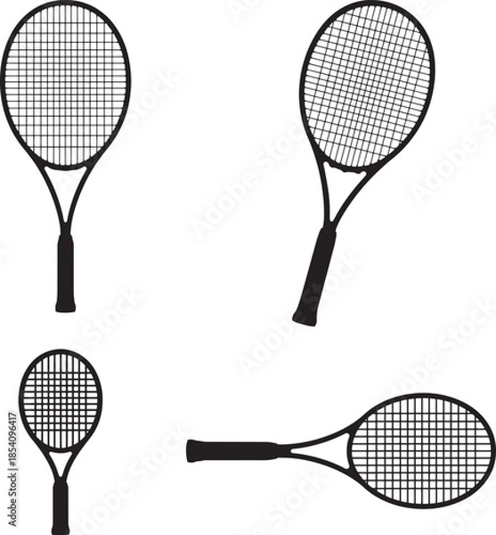 Fototapeta tines silhouette