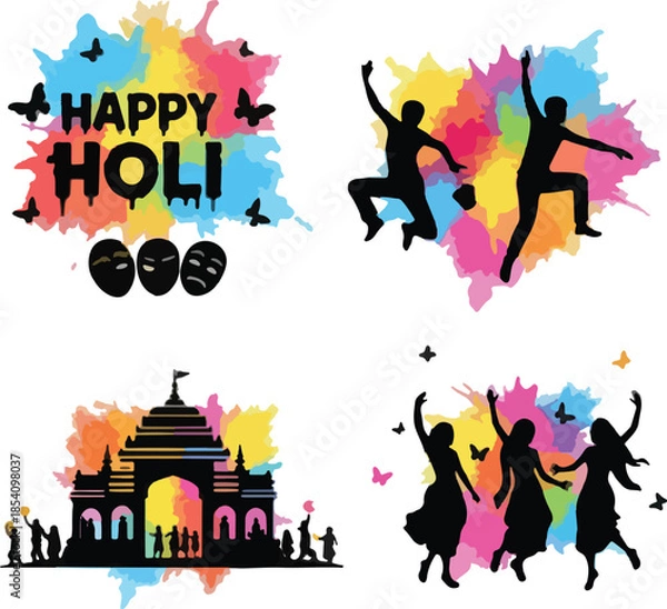 Fototapeta Happy holi