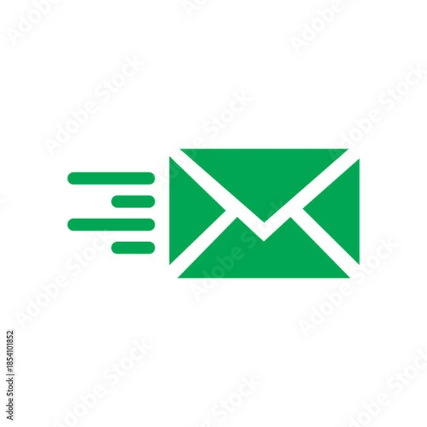Obraz Send Mail Icon – Email Message Forward and Share Symbol