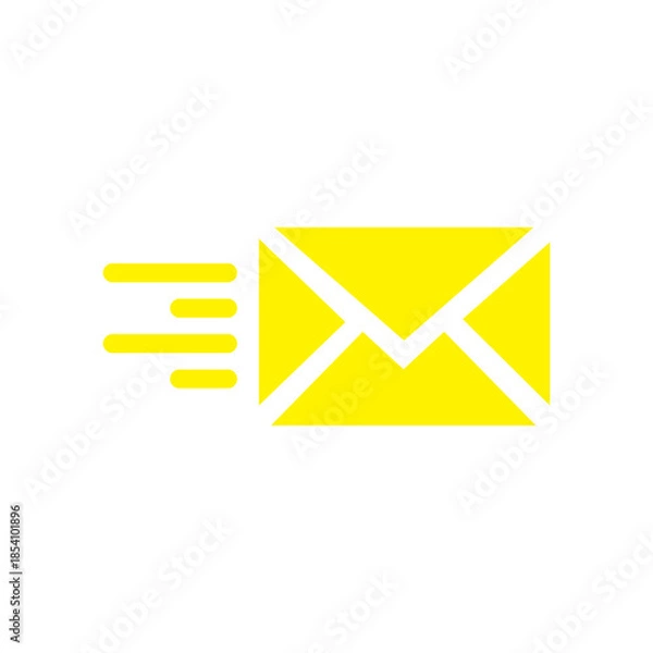 Obraz Send Mail Icon – Email Message Forward and Share Symbol