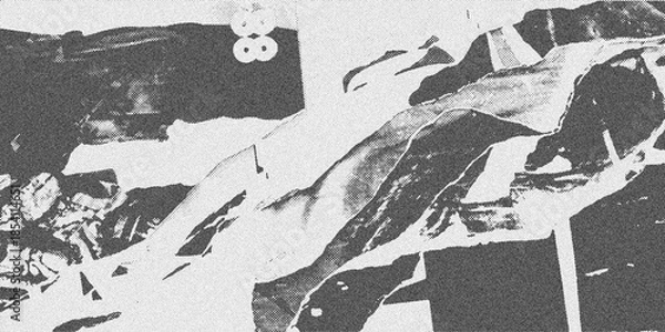 Obraz  Halftone Texture Background