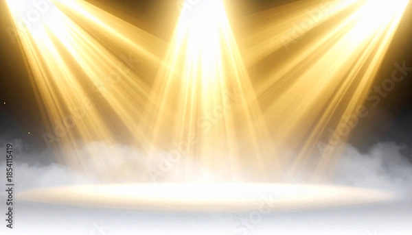 Fototapeta Stage Spotlight Background