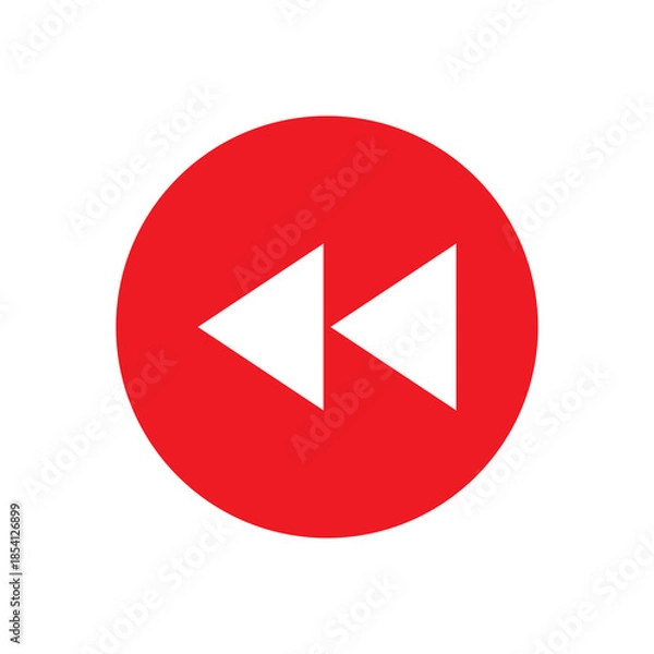 Obraz Back Forward Icon – Previous and Next Navigation Arrows Symbol