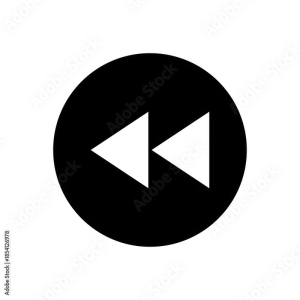 Obraz Back Forward Icon – Previous and Next Navigation Arrows Symbol