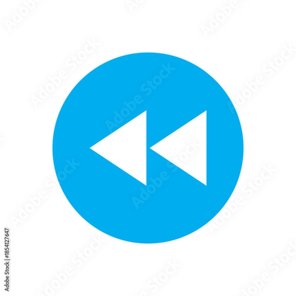 Obraz Back Forward Icon – Previous and Next Navigation Arrows Symbol