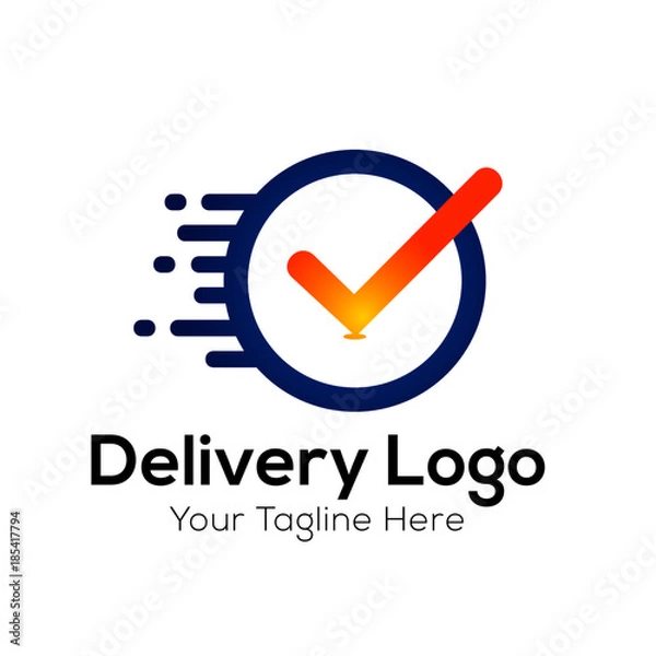 Fototapeta Delivery Logo Stock Images