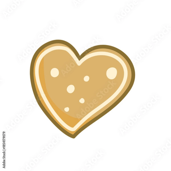 Obraz Christmas Gingerbread Vector