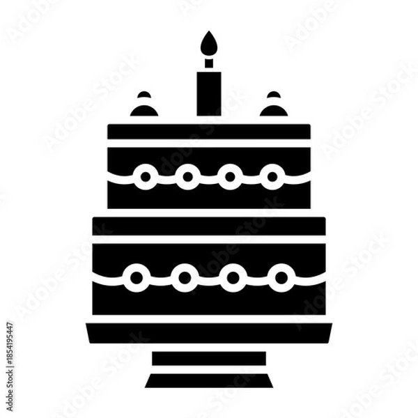 Obraz Cake Icon