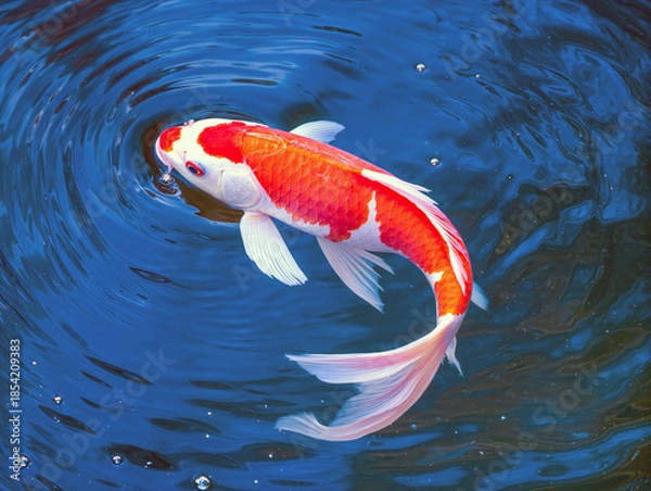 Obraz koi fish in water