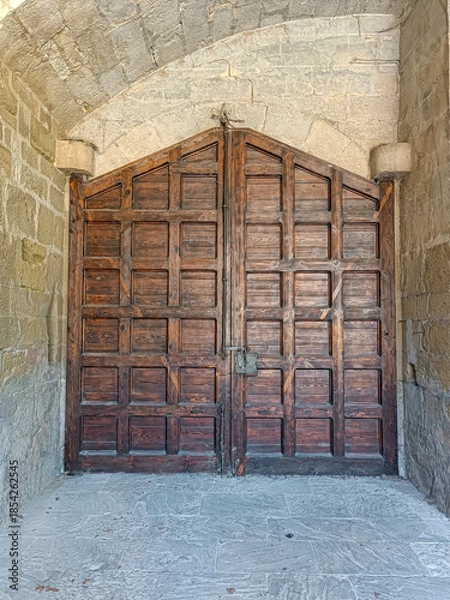 Obraz Portón de estilo medieval