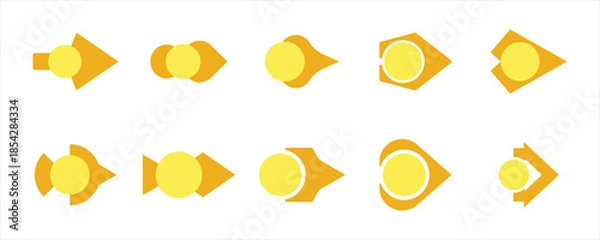 Obraz CIRCLE SHAPE BULLET POINT