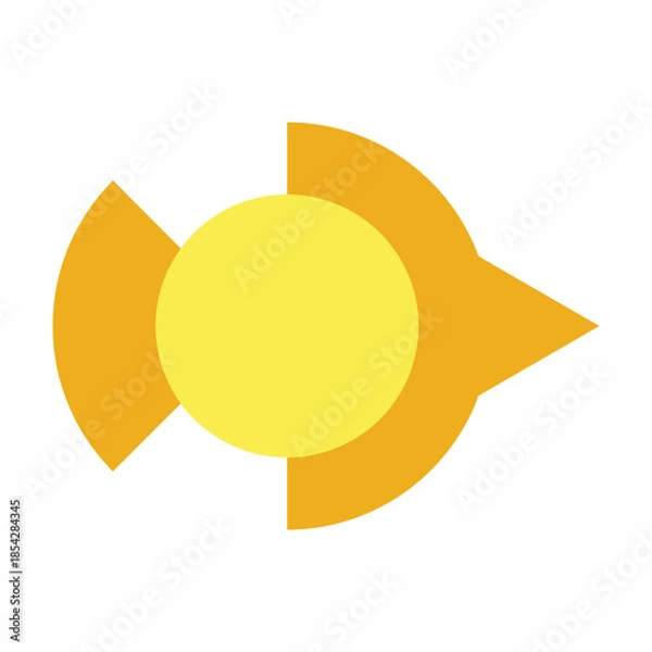 Obraz CIRCLE SHAPE BULLET POINT