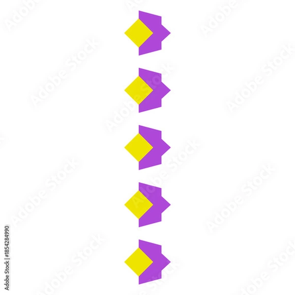 Obraz TRIANGLE SHAPE BULLET POINT