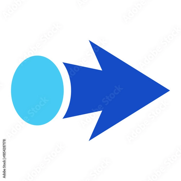 Obraz ARROW HEAD BULLET POINT