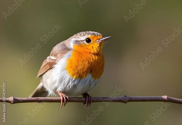 Obraz A close up of a Robin
