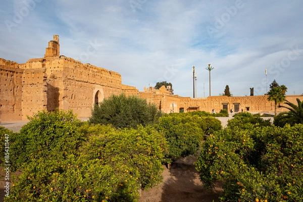 Obraz Badi Palace in Marrakech  Morocco