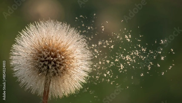 Obraz Whispers in the Breeze. A Moment of Ephemeral Beauty and Delicate Fragility.