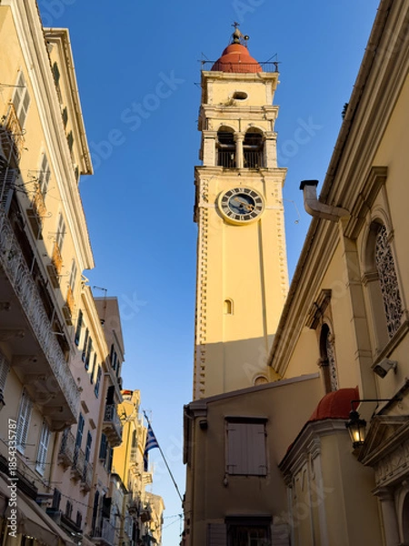 Obraz 世界周遊アドリア海クルーズ　ギリシャコルフ島の旧市街地