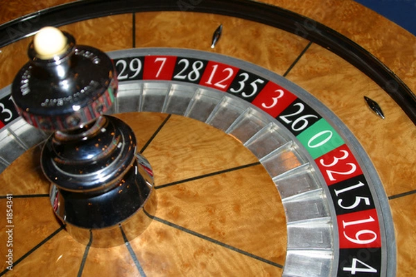 Obraz close up roulette wheel