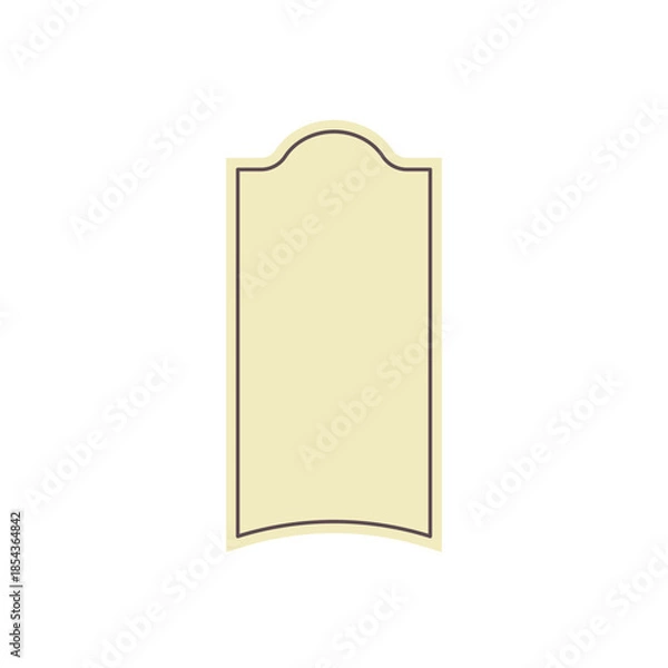 Obraz Vintage Badge Label Frame