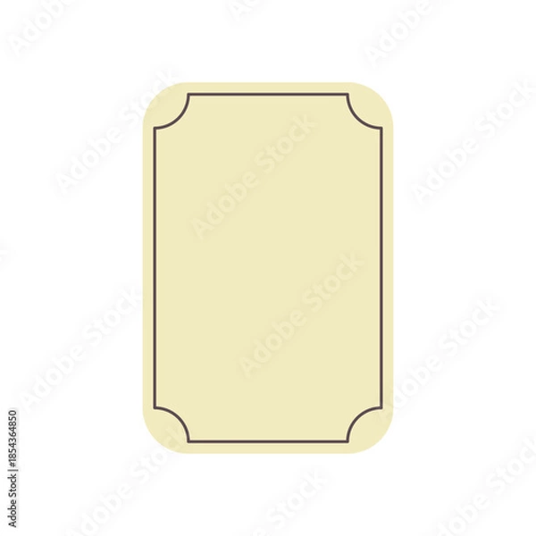 Obraz Vintage Badge Label Frame