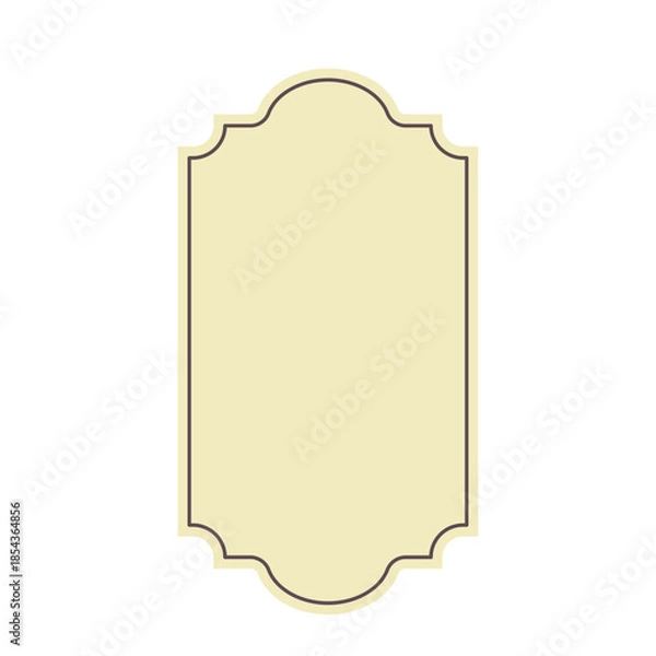 Obraz Vintage Badge Label Frame