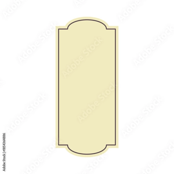 Obraz Vintage Badge Label Frame