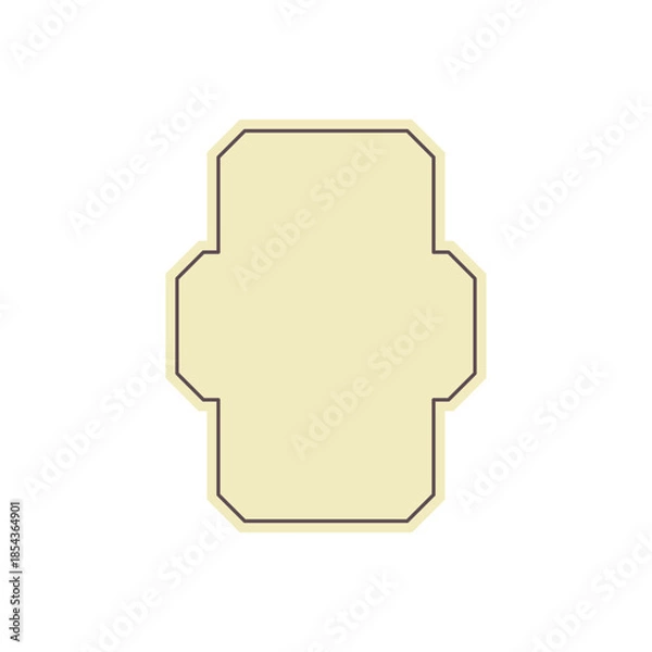 Obraz Vintage Badge Label Frame