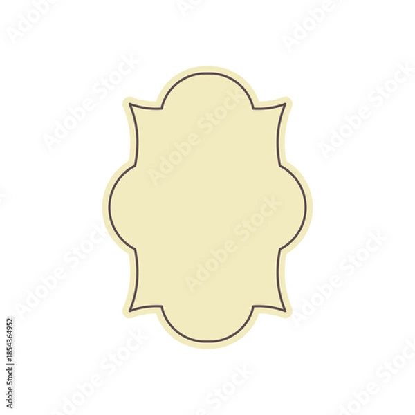 Obraz Vintage Badge Label Frame