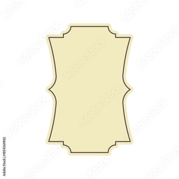 Obraz Vintage Badge Label Frame