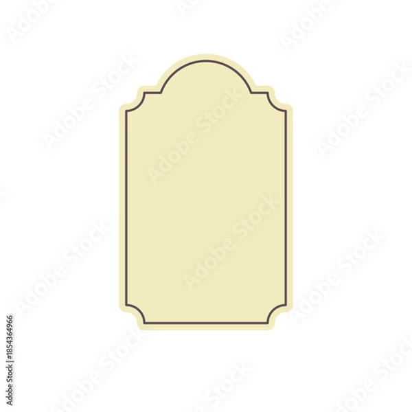 Obraz Vintage Badge Label Frame