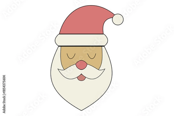 Obraz santa claus vector