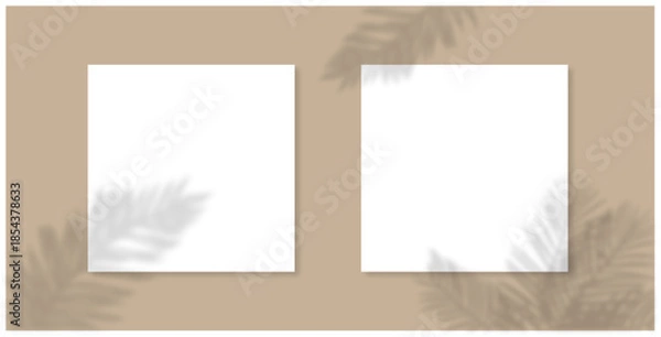 Obraz rectangle window shadow overlay