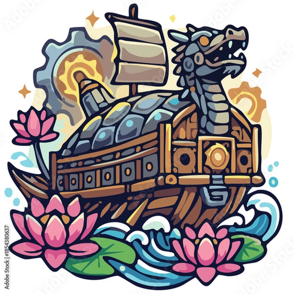 Fototapeta 거북선