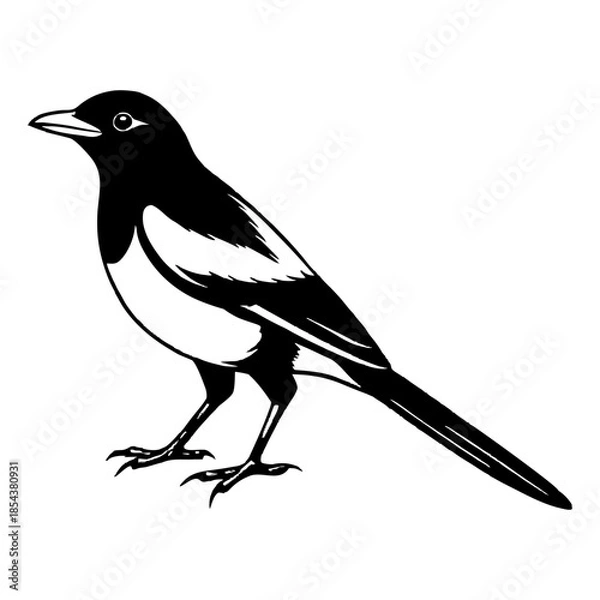 Obraz Magpie Bird