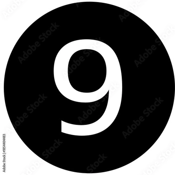 Fototapeta Number 9