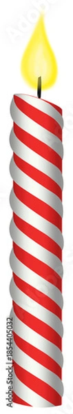 Obraz candle birthday