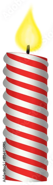 Obraz candle birthday