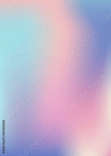 Obraz Dreamy gradient colorful abstract background
