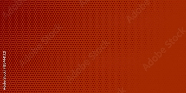 Obraz Gradient Background Halftone pattern. Vector Background Halftone hexagon.