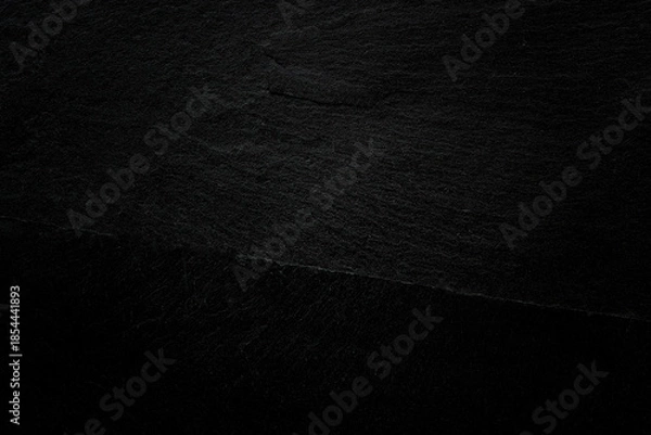 Fototapeta Dark grey black slate background or texture