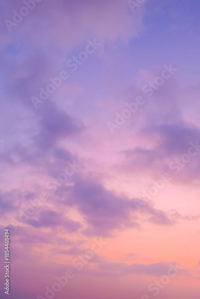 Obraz 朝焼け空　夜明け