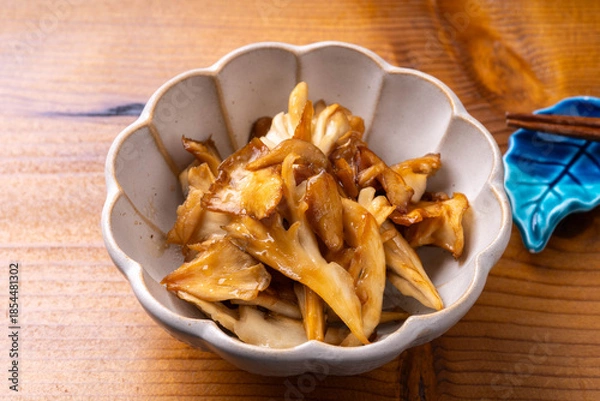 Obraz 舞茸のバター醤油炒め