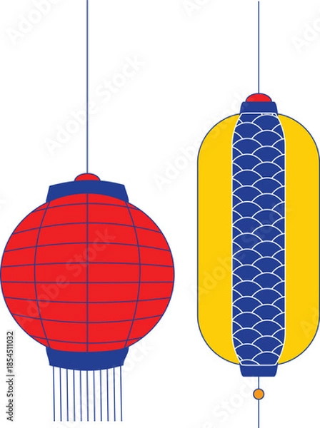 Obraz Chinese lanterns