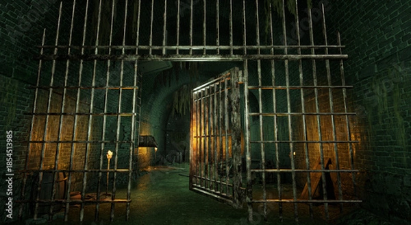 Obraz 中世の迷宮　侵入者を待つ地下室