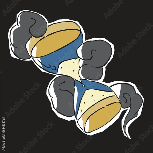 Obraz chef with a tray