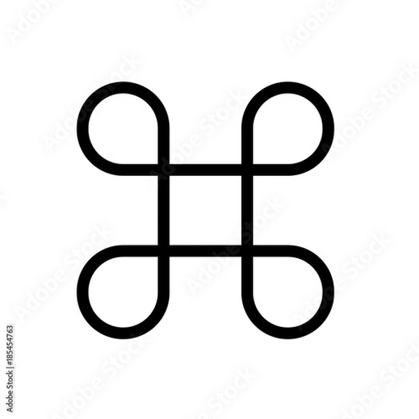 Fototapeta Command vector icon